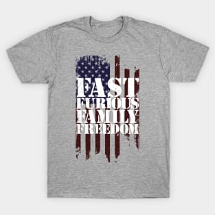 Fast Furious Family Freedom T-Shirt